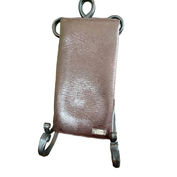 Salvatore Ferragamo Women's Long Wallet Bifold Leather Brown - Picture 4 of 11